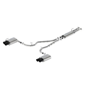Ford Explorer Performance Exhaust - Dual Rear Exit - Ford Racing - Cat Back - Black - `20-`23 Ford Explorer Performance Exhaust - Dual Rear Exit - Ford Racing - Cat Back - Black - `20-`23